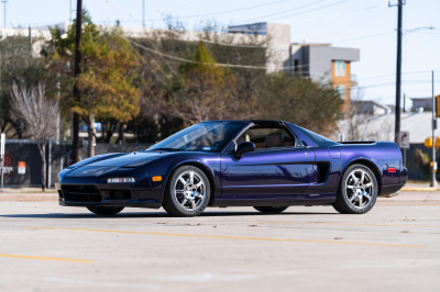 1996 Acura NSX in Purple over Tan