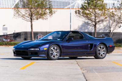 1996 Acura NSX in Purple over Tan