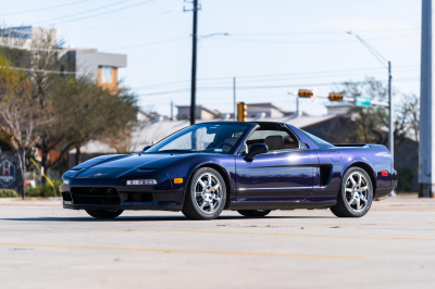 1996 Acura NSX in Purple over Tan