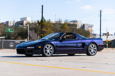 1996 Acura NSX in Purple over Tan