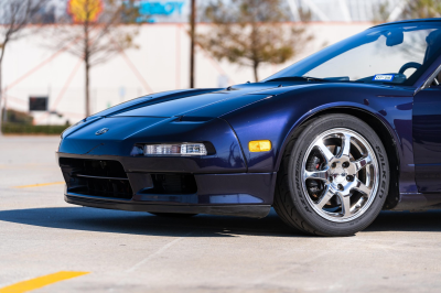 1996 Acura NSX in Purple over Tan