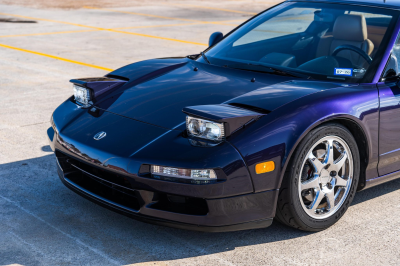 1996 Acura NSX in Purple over Tan