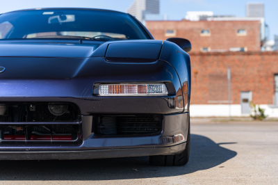 1996 Acura NSX in Purple over Tan