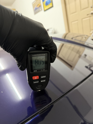 1996 Acura NSX in Purple over Tan