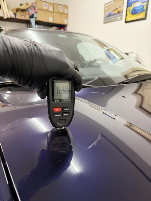 1996 Acura NSX in Purple over Tan