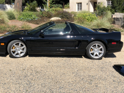 2004 Acura NSX in Berlina Black over Black