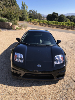 2004 Acura NSX in Berlina Black over Black