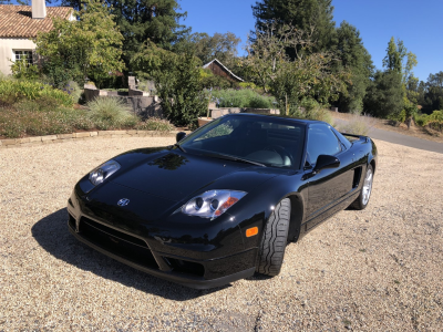 2004 Acura NSX in Berlina Black over Black