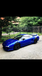 1998 Acura NSX in Berlina Black over Black