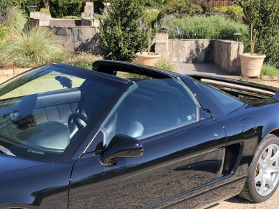 2004 Acura NSX in Berlina Black over Black