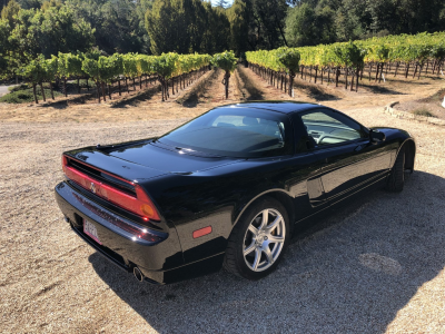 2004 Acura NSX in Berlina Black over Black