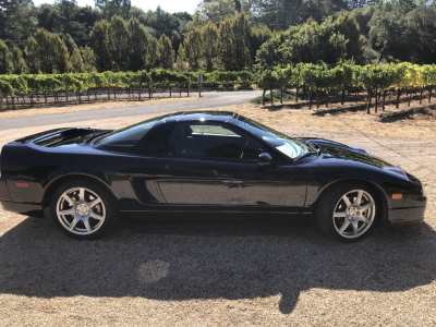 2004 Acura NSX in Berlina Black over Black