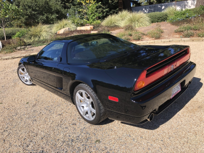 2004 Acura NSX in Berlina Black over Black