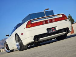 2002 Acura NSX in Grand Prix White over Black