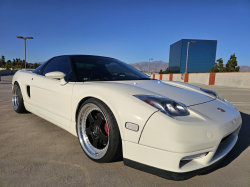 2002 Acura NSX in Grand Prix White over Black