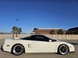 2002 Acura NSX in Grand Prix White over Black