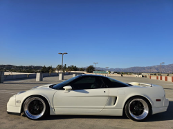 2002 Acura NSX in Grand Prix White over Black