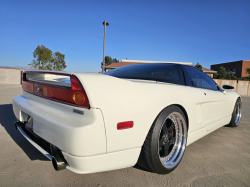 2002 Acura NSX in Grand Prix White over Black