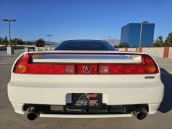 2002 Acura NSX in Grand Prix White over Black