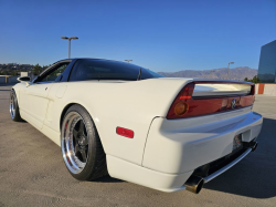 2002 Acura NSX in Grand Prix White over Black