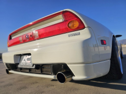 2002 Acura NSX in Grand Prix White over Black