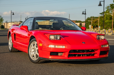 1994 Acura NSX in Formula Red over Black