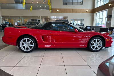 1994 Acura NSX in Formula Red over Black