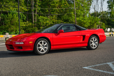 1994 Acura NSX in Formula Red over Black
