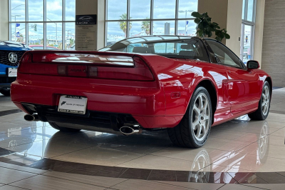 1994 Acura NSX in Formula Red over Black
