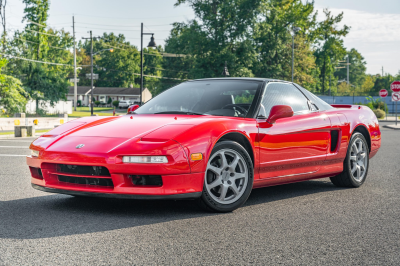 1994 Acura NSX in Formula Red over Black