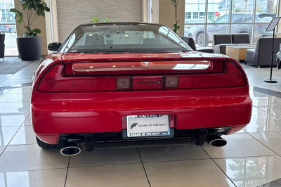 1994 Acura NSX in Formula Red over Black