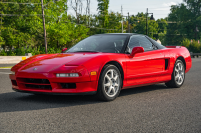 1994 Acura NSX in Formula Red over Black