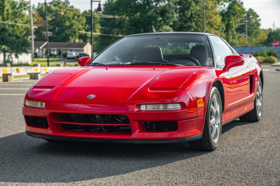 1994 Acura NSX in Formula Red over Black