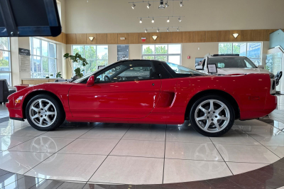 1994 Acura NSX in Formula Red over Black
