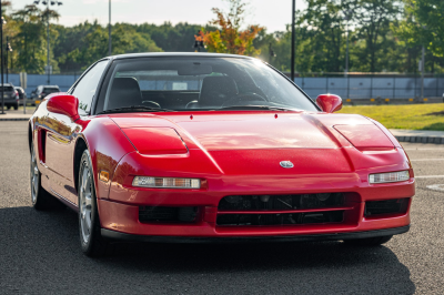 1994 Acura NSX in Formula Red over Black