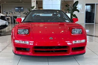 1994 Acura NSX in Formula Red over Black