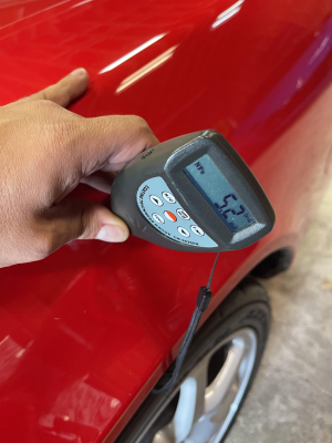 1994 Acura NSX in Formula Red over Black