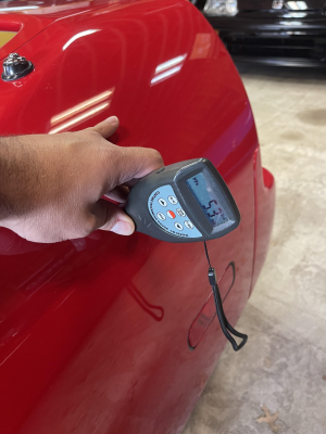 1994 Acura NSX in Formula Red over Black