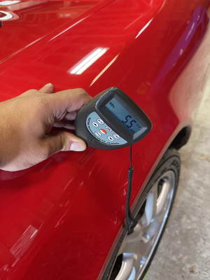 1994 Acura NSX in Formula Red over Black