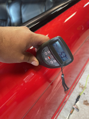 1994 Acura NSX in Formula Red over Black