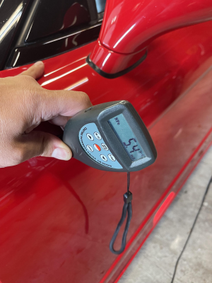 1994 Acura NSX in Formula Red over Black