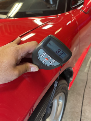 1994 Acura NSX in Formula Red over Black