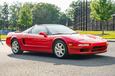 1994 Acura NSX in Formula Red over Black