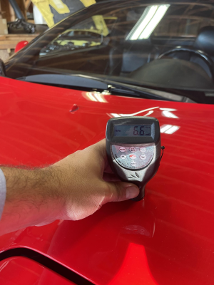 1994 Acura NSX in Formula Red over Black