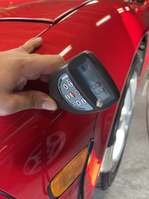 1994 Acura NSX in Formula Red over Black