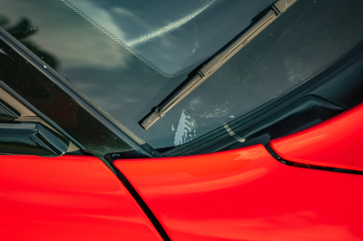 1994 Acura NSX in Formula Red over Black