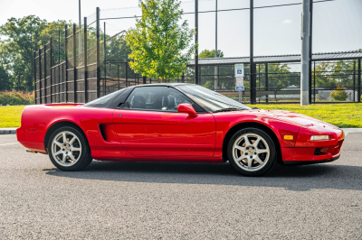 1994 Acura NSX in Formula Red over Black