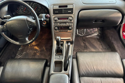 1994 Acura NSX in Formula Red over Black