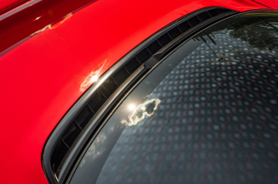 1994 Acura NSX in Formula Red over Black