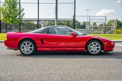 1994 Acura NSX in Formula Red over Black